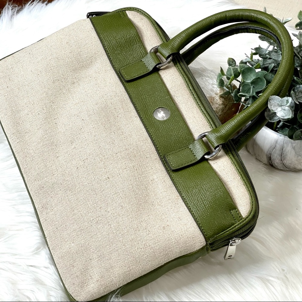🌟SOLD KNOMO Tote SLEEK Crossbody Handbag Professional looking READY FOR BUSneat - Picture 5 of 16